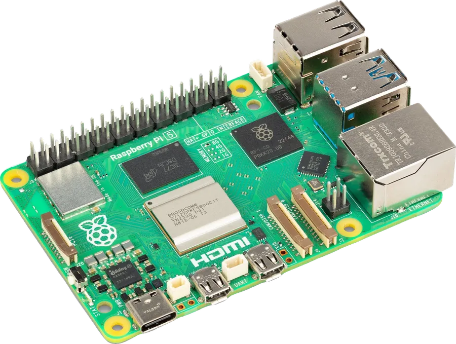 Raspberry Pi 5 de 16 GB, placa Arm de bajo consumo para un servidor casero de entrada